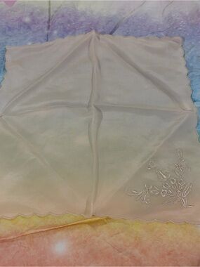 Pure Silk Embroidered Handkerchief - Women Intimates & Sleepwear